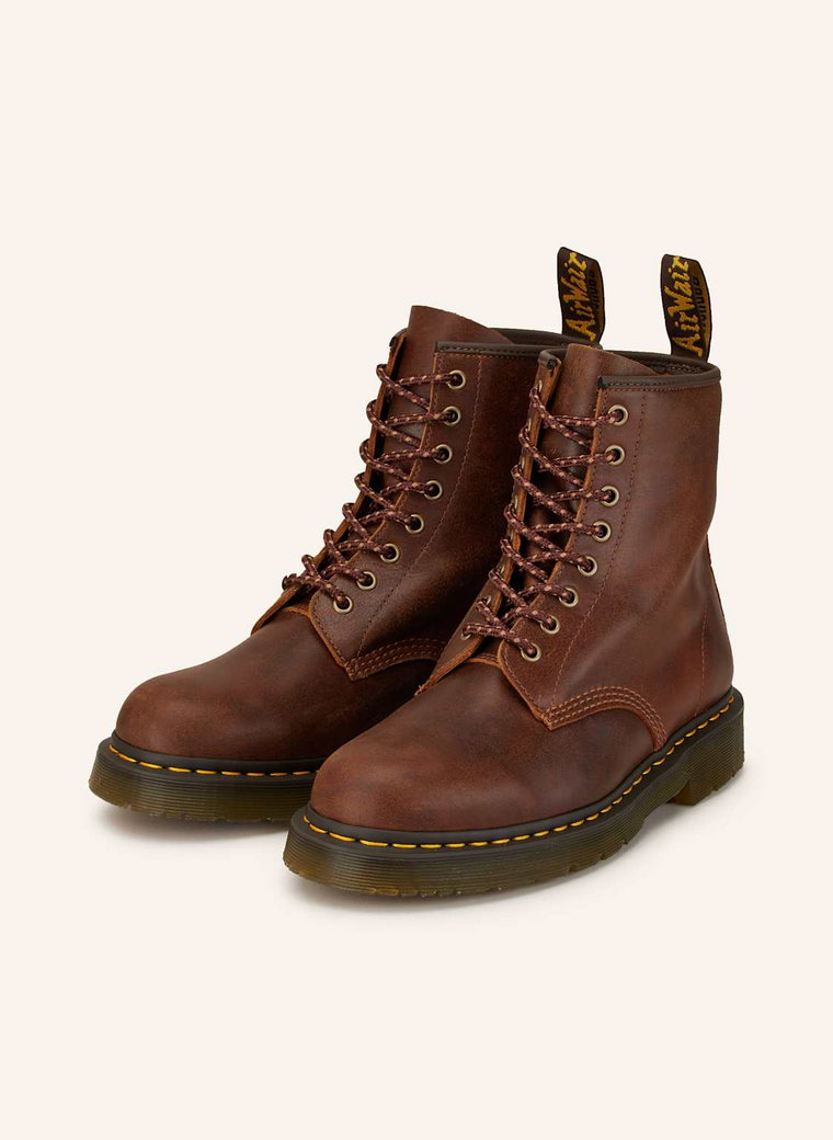 Dr. Martens Botki Sznurowane 1460 Sr 8 Eye braun