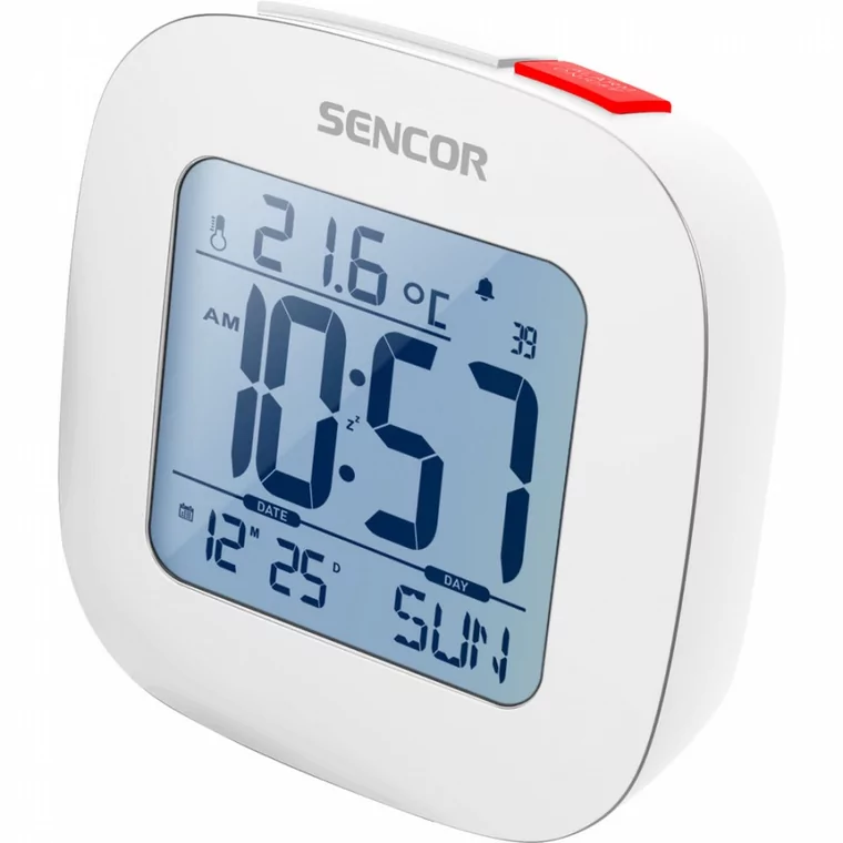 Budzik z termometrem Sencor SDC 1200 W kod: SDC 1200 W