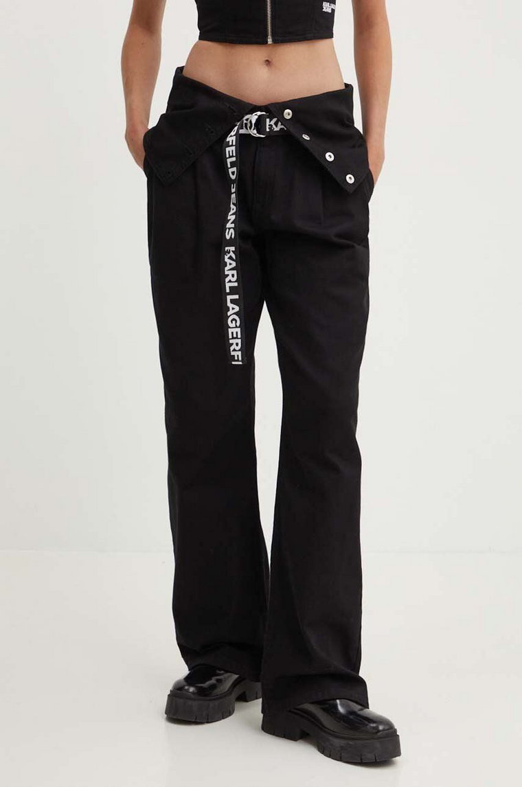 Karl Lagerfeld Jeans jeansy damskie medium waist 245J1110