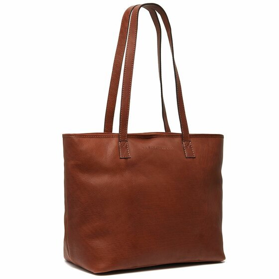 The Chesterfield Brand Pisa Shopper Bag Skórzany 42 cm Komora na laptopa cognac