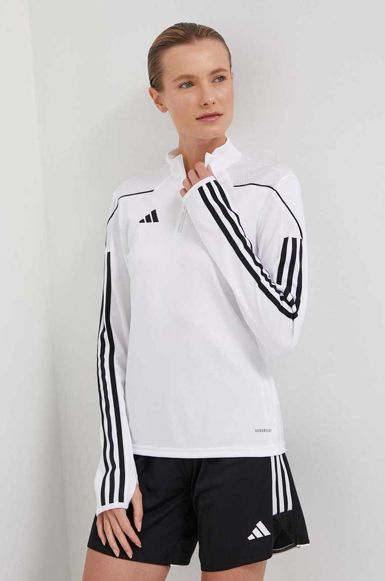 adidas Performance bluza treningowa Tiro 23 kolor biały z aplikacją HS3485