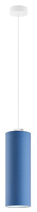 Lampa wisząca tuba na białym stelażu - EX821-Denves - 18 kolorów