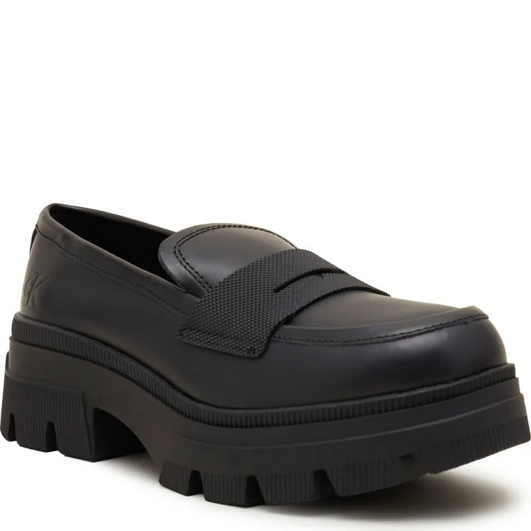 CALVIN KLEIN JEANS Skórzane loafersy