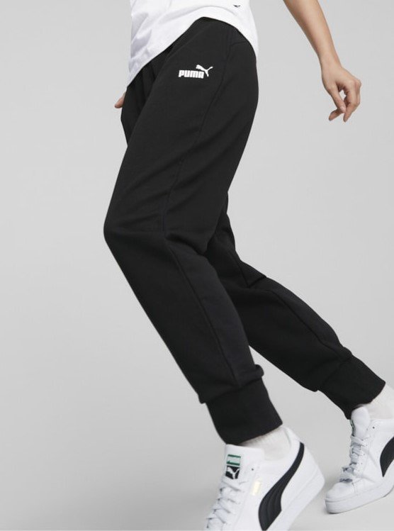 Spodnie dresowe damskie Puma Ess Sweatpants Tr Cl 586842-01 L Czarne (4063697167612). Spodnie sportowe damskie