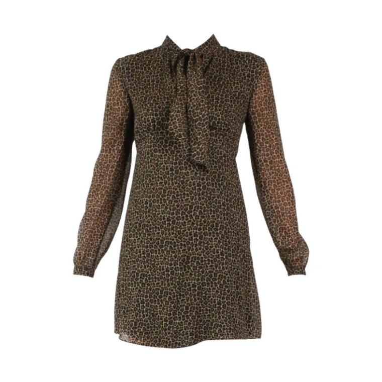 Pre-owned Wool dresses Saint Laurent Vintage