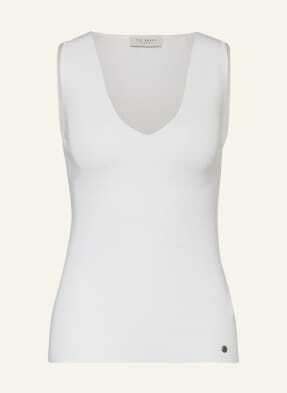 Ted Baker Top Z Dzianiny Sarhaa weiss