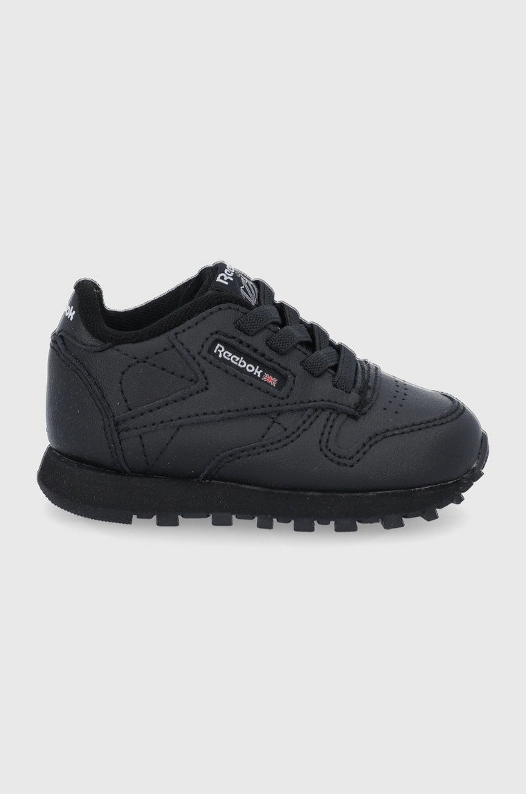 Reebok Classic Buty dziecięce FZ2094 CLASSIC LEATHER kolor czarny 100001399