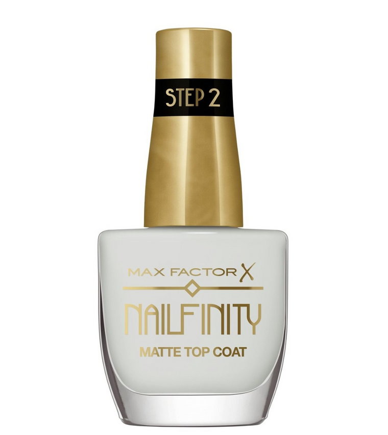 Max Factor Nailfinity Top Coat Matte 101 Velvet Curtain 12ml