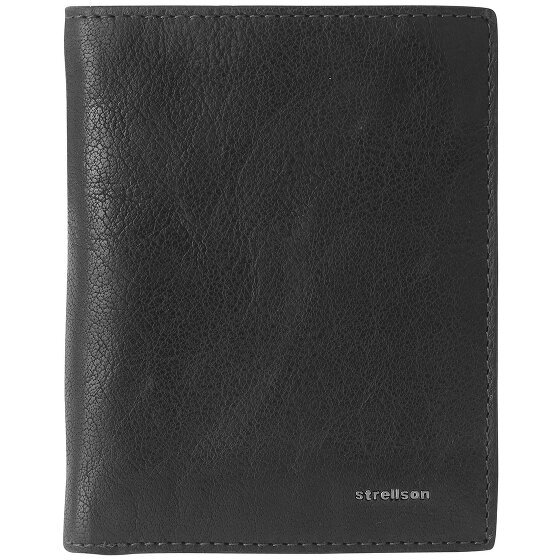 Strellson Jefferson BillFold V8 Wallet Leather 10,5 cm black