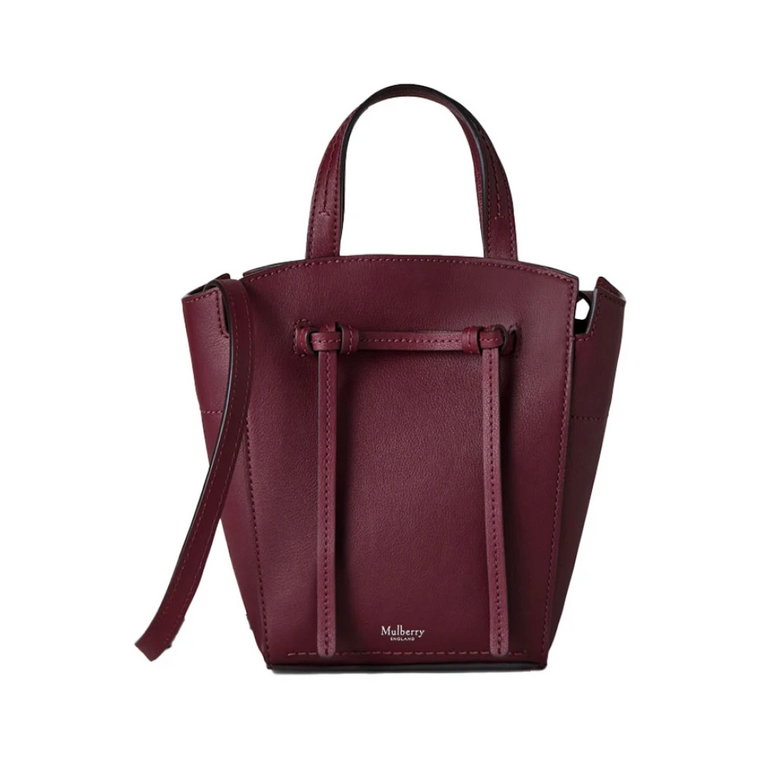 Clovelly Mini Tote, Black Cherry Mulberry