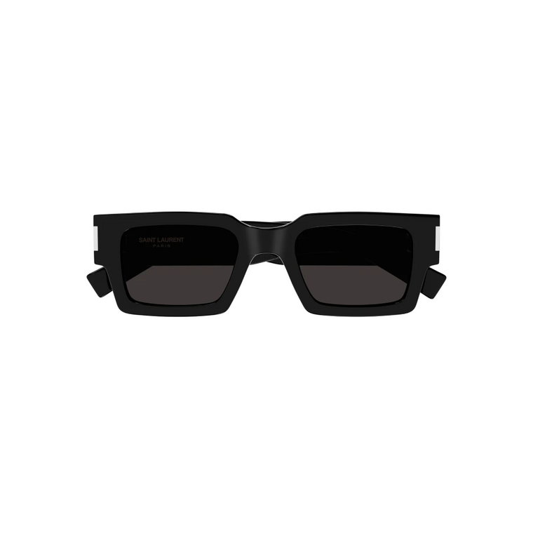 Czarne okulary przeciwsłoneczne Ss23 z perłą Saint Laurent