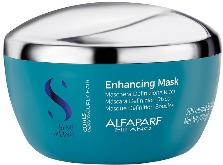 Ulepszona maska do włosów Alfaparf Semi Di Lino Curls 200 ml (8022297111339). Maski do włosów