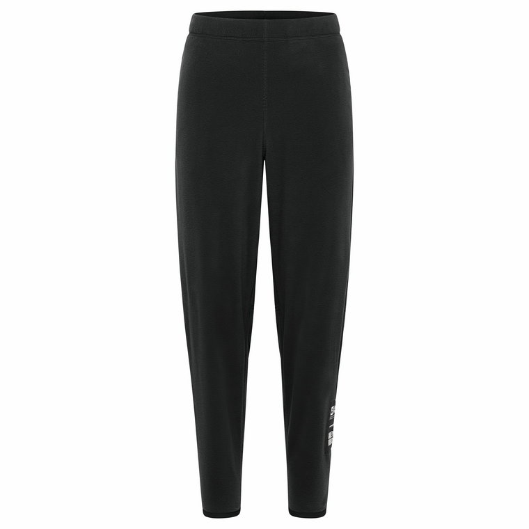 Dziecięce spodnie polarowe Jack Wolfskin SMILEYWORLD PANTS Y granite black - XS