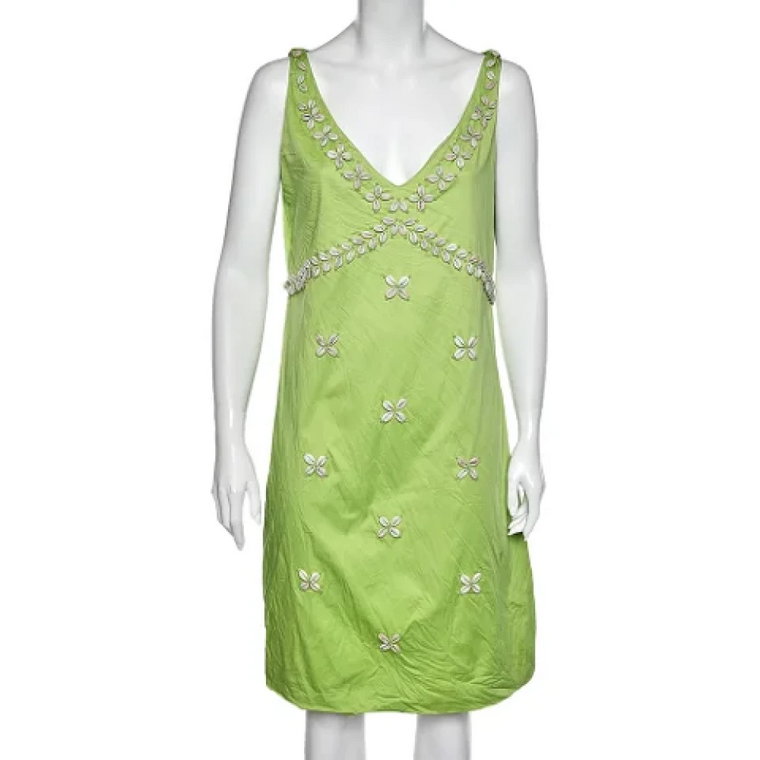 Pre-owned Cotton dresses Moschino Pre-Owned