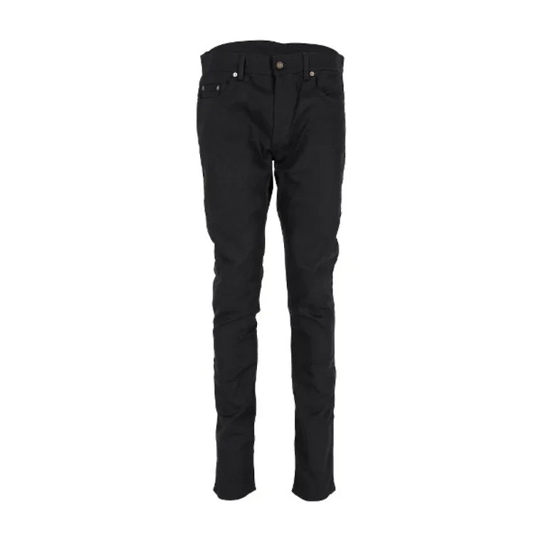 Pre-owned Cotton jeans Saint Laurent Vintage