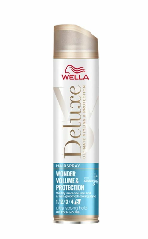 Wella Deluxe Wonder Volume & Protection Lakier do włosów 250ml