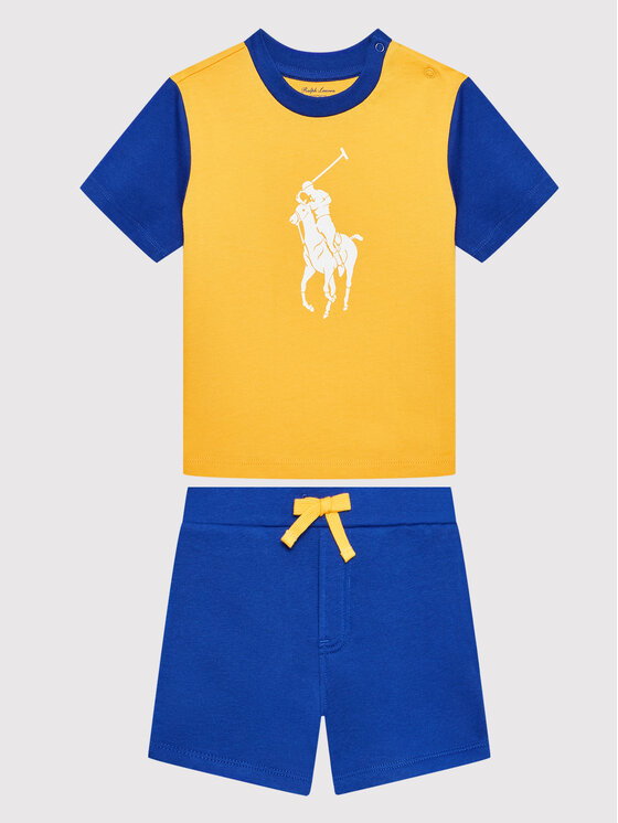 Komplet t-shirt i szorty sportowe Polo Ralph Lauren