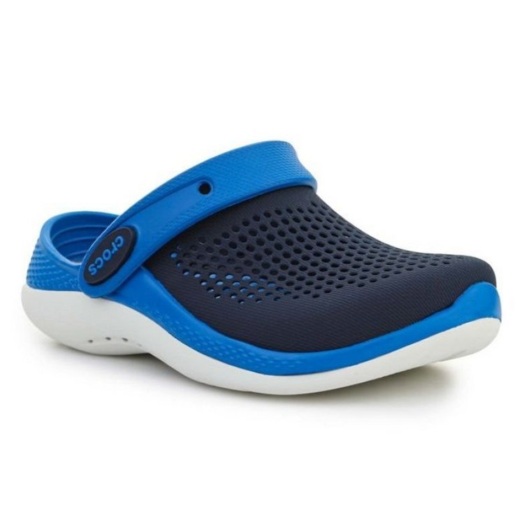 Klapki Crocs LiteRide 360 Kids Clog 207021-4KB granatowe