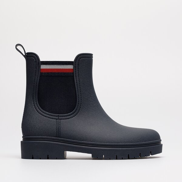 TOMMY HILFIGER RAIN BOOT ANKLE ELASTIC