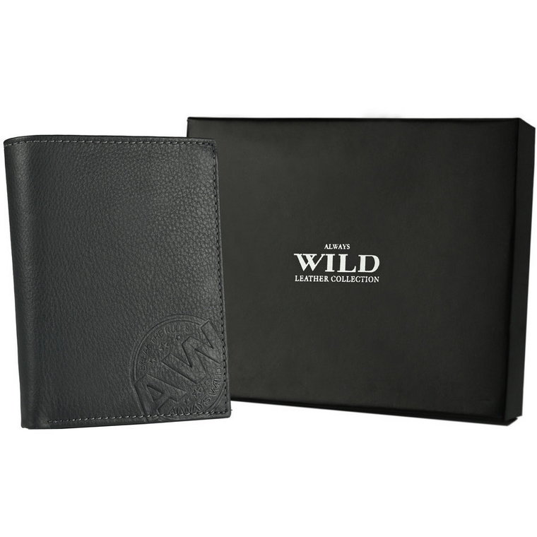 Skórzany męski portfel Always Wild N4-WCN RFID