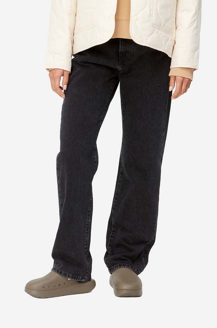 Carhartt WIP jeansy bawełniane Noxon kolor czarny I031920-BLUE.STONE