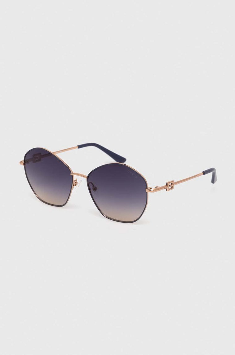 Guess okulary przeciwsłoneczne damskie kolor granatowy GU7907_5920B