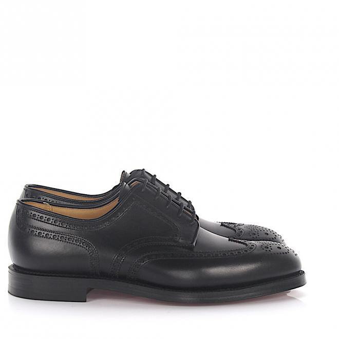 Crockett & Jones Buty biznesowe Derby CARDIFF czarny