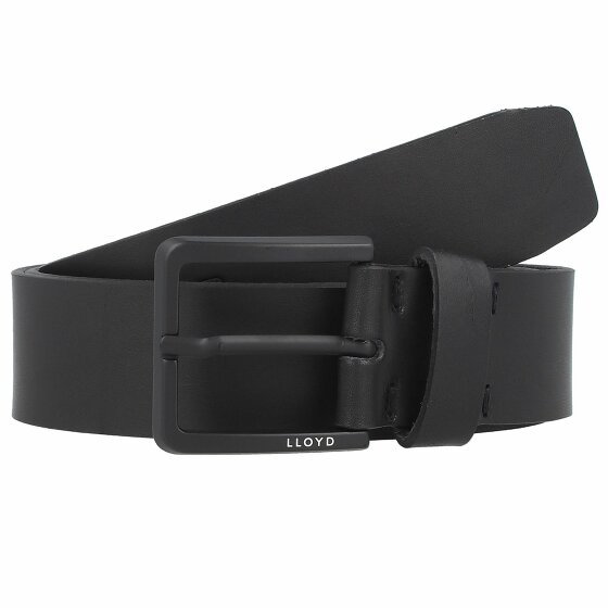 Lloyd Men's Belts Pas Skórzany schwarz 90 cm