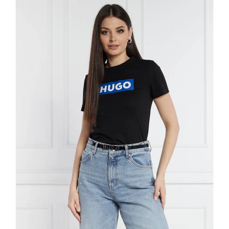 Hugo Blue T-shirt Classic Tee_B | Regular Fit