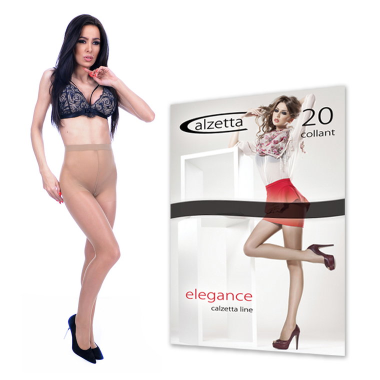 Elegance Line Rajstopy z Elastanem 20den 4