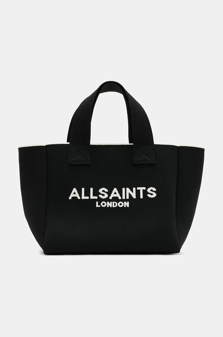 AllSaints torebka IZZY MINI kolor czarny W237XA