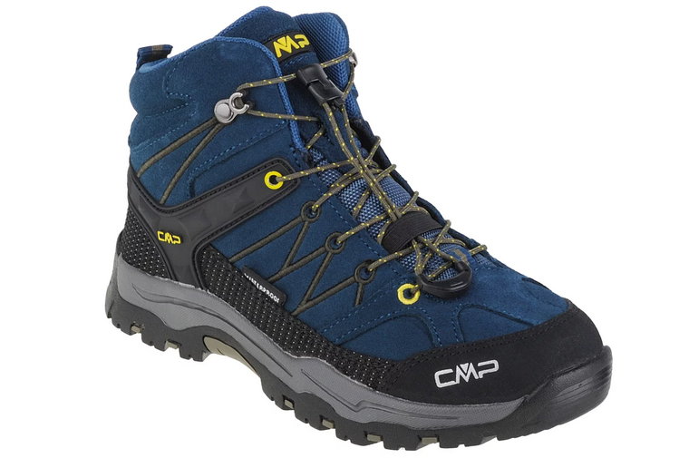 CMP Rigel Mid 3Q12944-10MF, Dla chłopca, Granatowe, buty trekkingowe, skóra zamszowa, rozmiar: 32