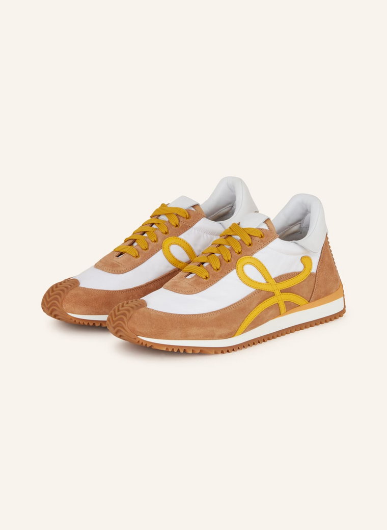 Loewe Sneakersy Flow Runner beige