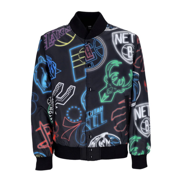 Kurtka Bomber NBA All Over Print New Era