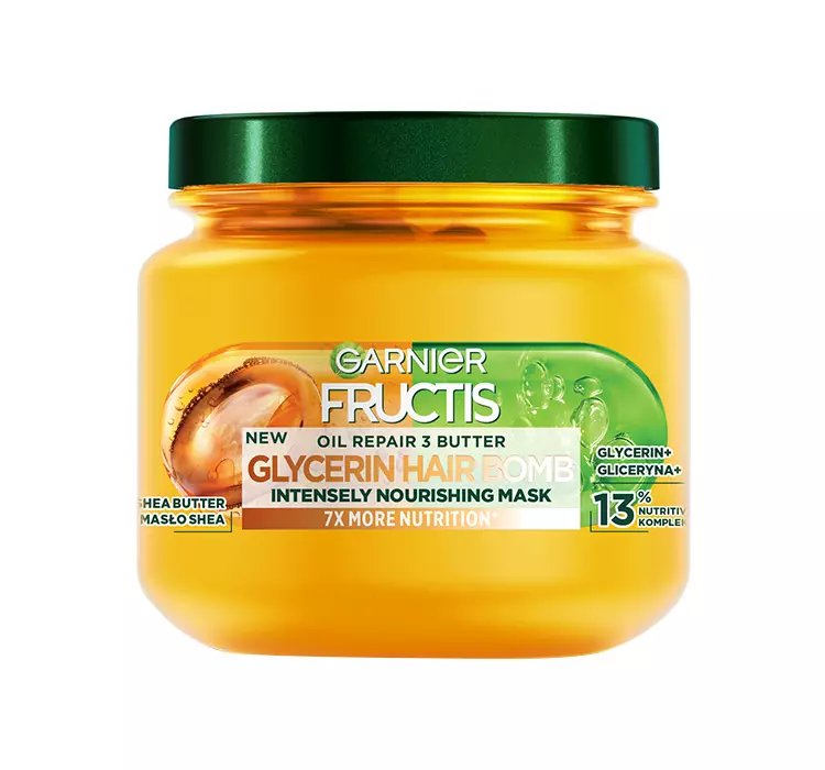 GARNIER FRUCTIS OIL REPAIR 3 BUTTER ODŻYWCZA MASKA DO WŁOSÓW 320ML