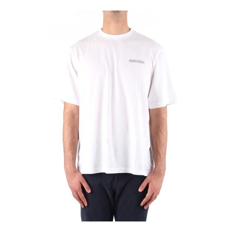 Biała T-Shirt Casual Upgrade Marcelo Burlon
