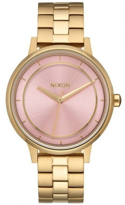 Nixon KENSINGTON LIGHTGOLDPINK kobiety zegarek analogowy