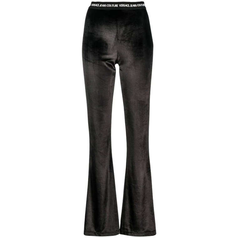 Stylowe Spodnie o Szerokich Nogawkach Versace Jeans Couture