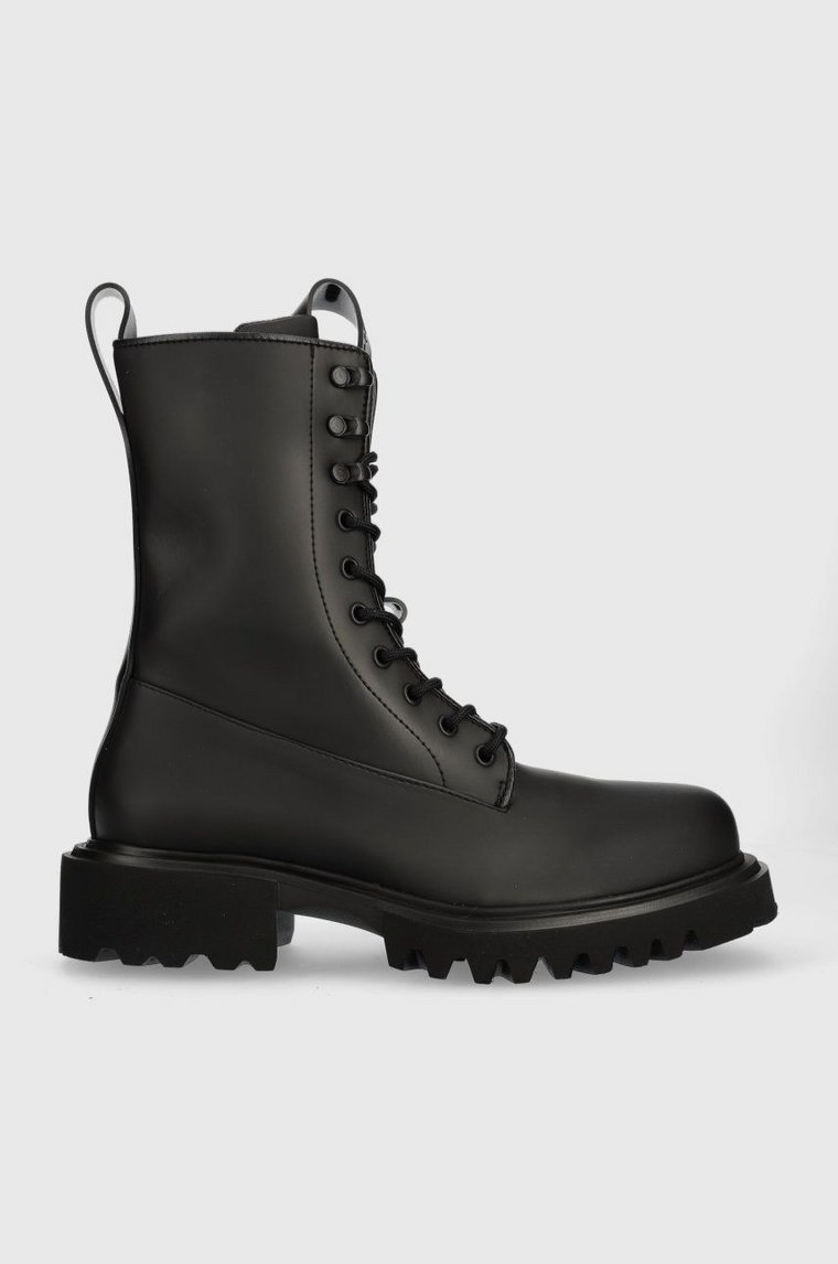 Rains trapery Palladium x Rains Show Combat Boot 22600 kolor czarny