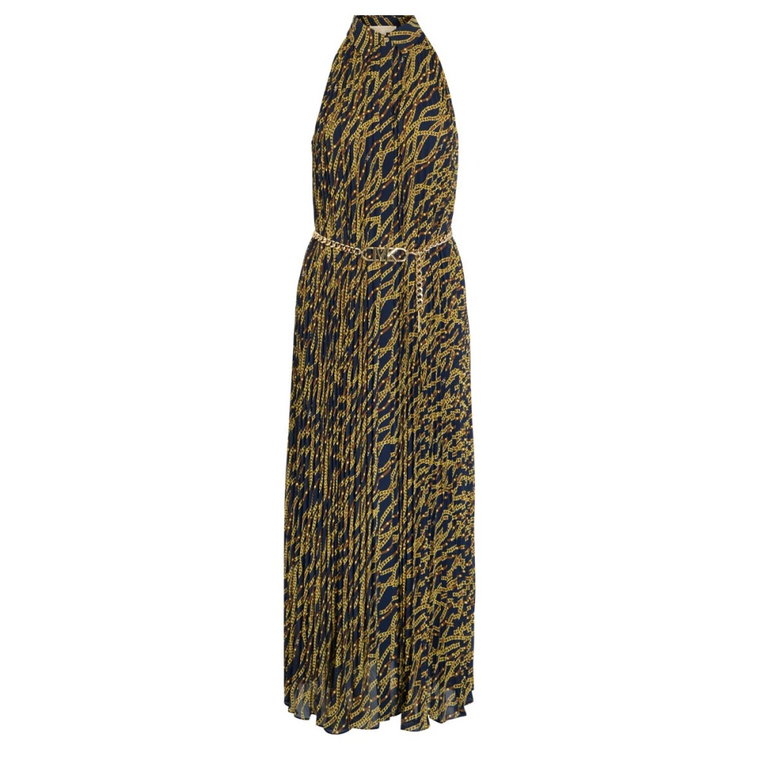 Georgette Print Maxi Sukienka Michael Kors