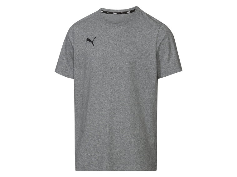 Puma T-Shirt TeamGoal 23 Casual, z czystej bawełny (M, Szary)