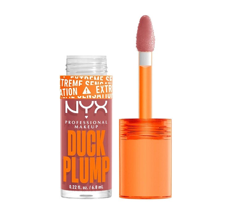 NYX PROFESSIONAL MAKEUP DUCK PLUMP POWIĘKSZAJĄCY BŁYSZCZYK DO UST 03 NUDE SWINGS 7ML