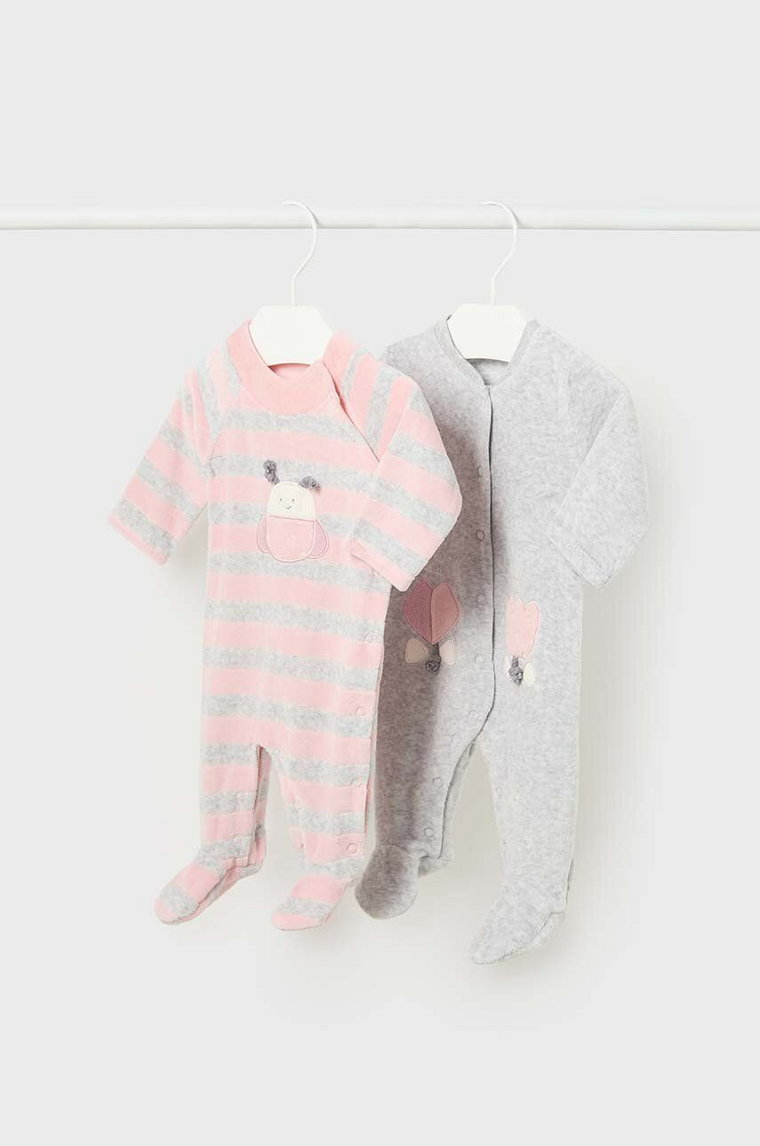 Mayoral Newborn pajacyk niemowlęcy 2-pack