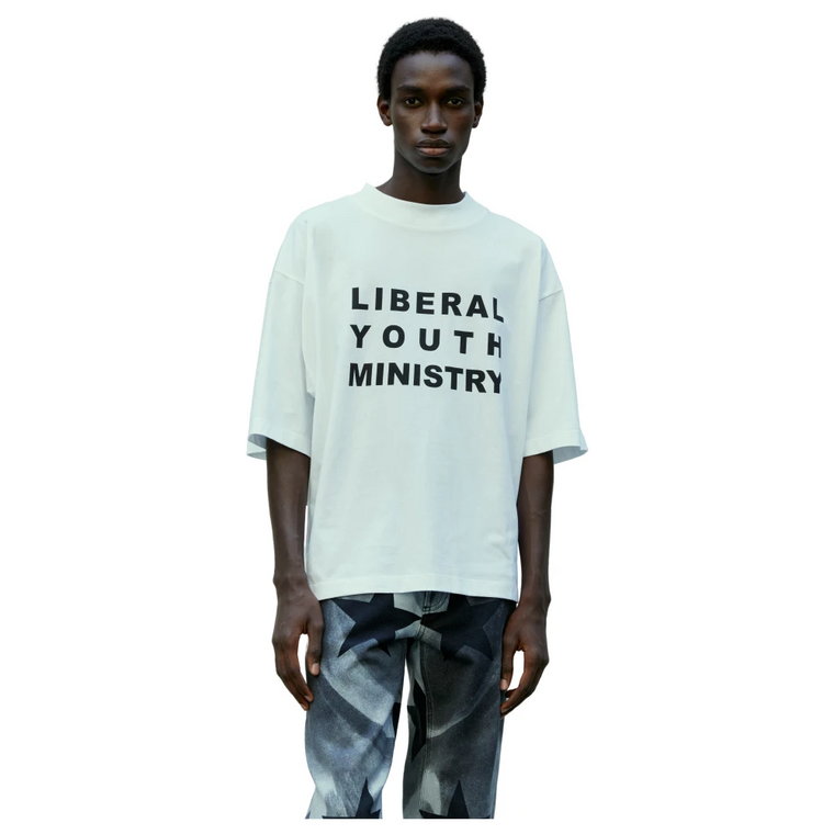 Bawełniana Koszulka z Logo Liberal Youth Ministry
