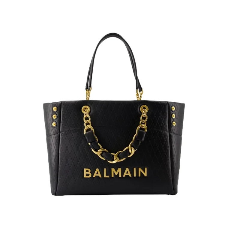 Leather handbags Balmain