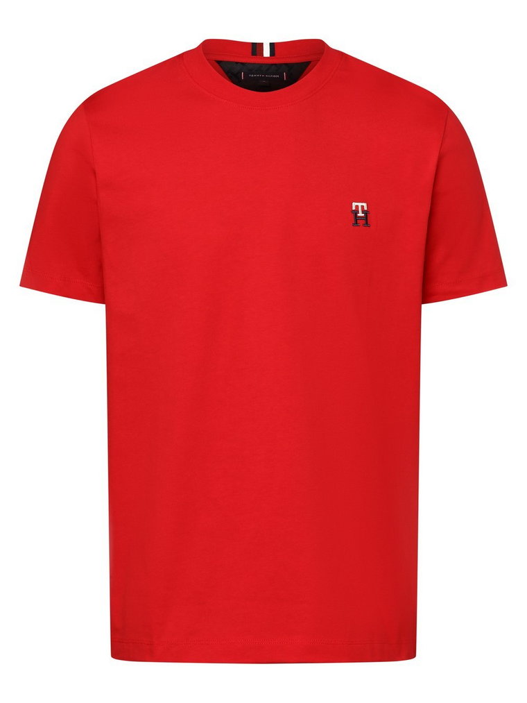 Tommy Hilfiger - T-shirt męski, czerwony