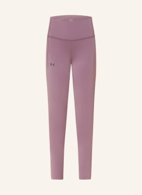 Under Armour Legginsy Do Biegania Ua Rush Smartform lila