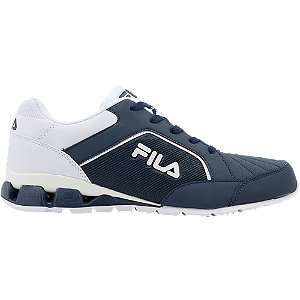 Czarno-białe sneakersy męskie fila - Męskie - Kolor: Granatowe - Rozmiar: 43