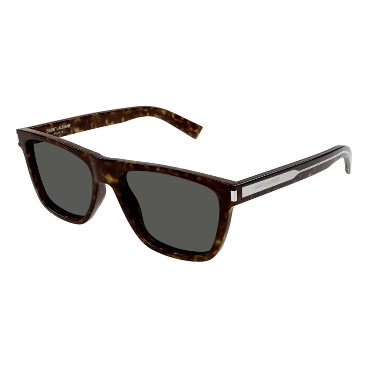 Okulary przeciwsłoneczne SL 619 w kolorze Havana/Jasnoszary Saint Laurent