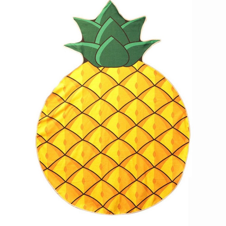 Ręcznik plażowy 150 cm ananas